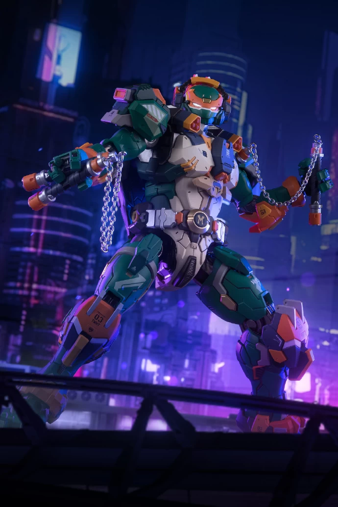 HEATBOYS : TEENAGE MUTANT NINJA TURTLES MICHEALANGELO – Image 16