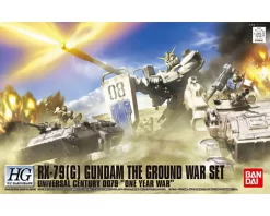 HGUC 1/144 GUNDAM RX-79G GROUND WAR SET