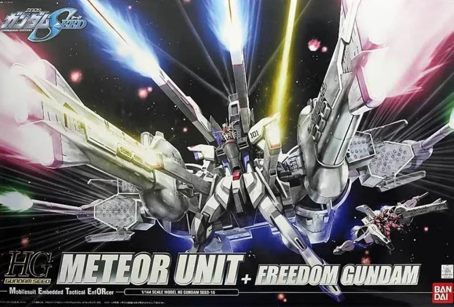 HGCE 1/144 METEOR UNIT + FREEDOM GUNDAM