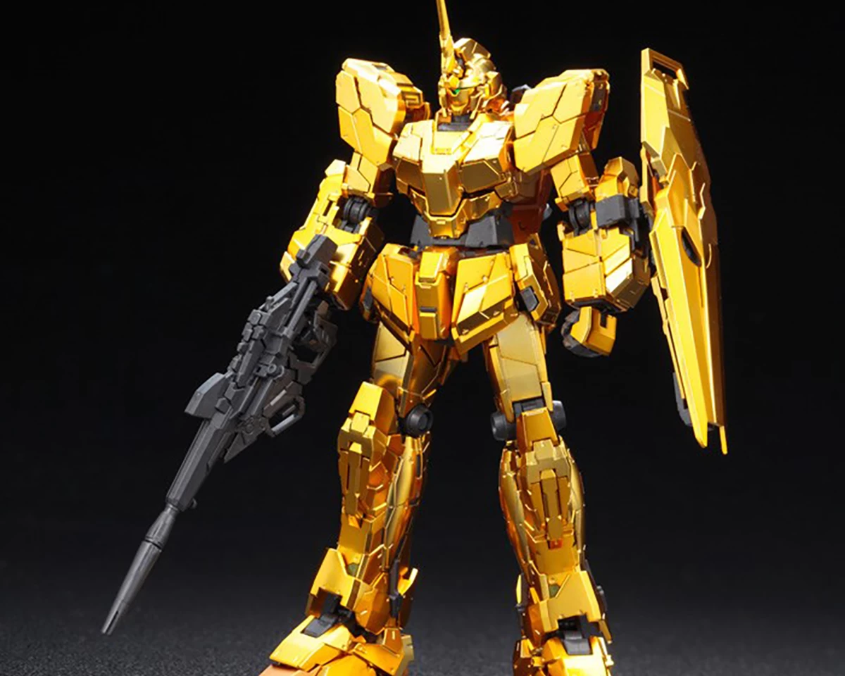 RG 1/144 UNICORN GUNDAM (GOLD COATING) – Image 3
