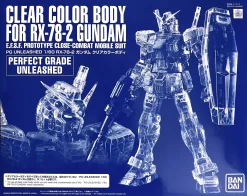 PG UNLEASHED CLEAR COLOR BODY FOR RX-78-2 GUNDAM