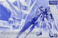 RG 1/144 WING GUNDAM ZERO EW & DREI ZWERG [TITANIUM FINISH]