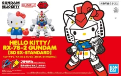 SD EX-STANDARD HELLO KITTY/RX-78-2 GUNDAM